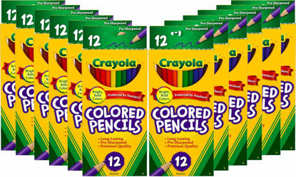 Crayola Colored Pencils, Bulk Classpack, Classroom Supplies, 12 Colors may  vary, 240 Count, Standard 