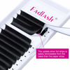 Picture of Volume Lash Extensions FADLASH Easy Fan C/D/DD Curl Self Fanning Eyelash Extensions 3D~10D 0.05 0.07mm Easy Fanning Volume Lashes (0.07-C, 18mm)