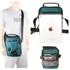 Picture of Vertical Messenger Bag, Crossbody Bag, Vanlison Shoulder Bag Work Satchel for iPad Tablet Kindle Lake Blue