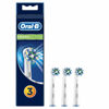 Picture of Oral-B Cross Action Electric Toothbrush Replacement Brush Heads Refill, 3 Count, White