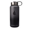 Picture of HYDRO CELL Stainless Steel Insulated Water Bottle with Straw - For Cold & Hot Drinks - Metal Vacuum Flask with Screw Cap and Modern Leakproof Sport Thermos for Kids & Adults (Graphite/Black 32oz)