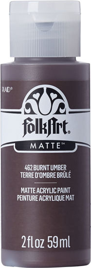 Picture of FolkArt Acrylic Paint in Assorted Colors (2 oz), 462, Burnt Umber