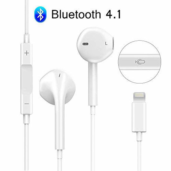 Picture of GMW Earbuds & Earphone & Headphone with Microphone and Noise Isolating Headset Compatible with Phone X / 8/7 / 6 / Plus and (Bluetooth Connectivity)