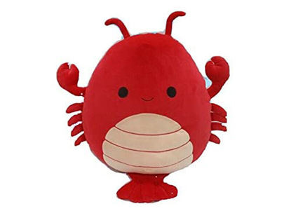 Picture of Squishmallows Official Kellytoy Plush Exclusive Louie The Red Lobster Squishy Soft Plush Toy Animals (8 Inch)