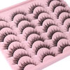 Picture of Wispy Lashes 14mm Cat Eye False Eyelashes Natural Look Faux Mink Lashes Fluffy Short Natural Lashes Pack by Kiromiro