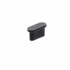 Picture of TOPPROS Pack of 20 Type C Silicone Protectors Cap Port Cover Anti Dust(0.37 x 0.16 x 0.24 inches) Black