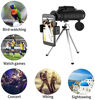 Picture of Monocular Telescope, 40X60 High Power Monocular - with Smartphone Holder & Tripod, Waterproof Monocular with Durable and Clear FMC BAK4 Prism Dual Focus for Bird Watching, Camping, Hiking