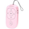 Picture of Alacrity Rechargeable Bluetooth Remote Control, TIK Tok Kindle App Page Turner, Wireless Selfies Clicker for iOS and Android Phone Camera Shutter, 1-Pack, Pink