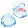 Picture of Accmor Pacifier Case, Pacifier Holder Case, Pacifier Container for Travel, BPA Free,Transparent Blue, 4 Pack