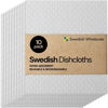 Picture of Swedish Wholesale Swedish DishCloths for Kitchen- 10 Pack Reusable Paper Towels for Counters & Dishes - Eco Friendly Cellulose Sponge Cloth - White