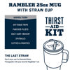 Picture of YETI Rambler 25 oz Straw Mug, Vacuum Insulated, Stainless Steel, White