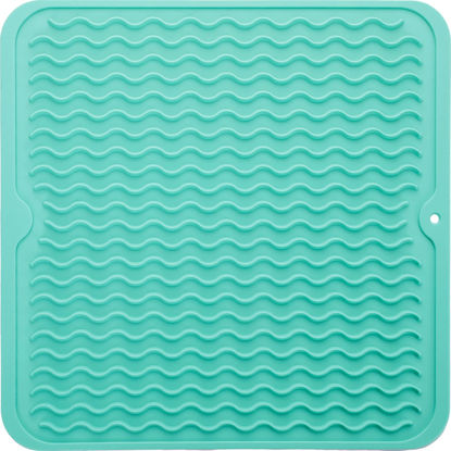 Counter Saver Heat Resistant Silicone Hot Tool Mat, Trivet Protects  Surfaces from Heat Up to 450 degrees Fahrenheit, Hot Pot, Pans and Dishes  and Hair