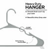 Picture of Utopia Home Clothes Hangers 20 Pack - Plastic Hangers Space Saving - Durable Coat Hanger with Shoulder Grooves (Grey)