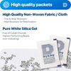 Picture of Dry & Dry 5 Gram [30 Packets] Premium Silica Gel Packets Desiccant Packs Dehumidifiers - Rechargeable Fabric Silica Packets, Silica Gel Packs, Silica Gel