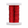 Picture of BNTECHGO 28 AWG Magnet Wire - Enameled Copper Wire - Enameled Magnet Winding Wire - 2 oz - 0.0122" Diameter 1 Spool Coil Red Temperature Rating 155℃ Widely Used for Transformers Inductors