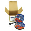 Picture of Weiler 56081 3" x .035" Tiger Zirc Type 1 Cut-Off Wheel, Z60T, 3/8" A.H. Bundle