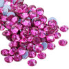 Picture of Beadsland Hotfix Rhinestones, 288pcs Flatback Crystal Rhinestones for Crafts Clothes DIY Decoration, Fuchsia, SS30, 6.3-6.5mm