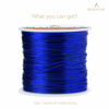 Picture of BEADNOVA 1mm Elastic Stretch Crystal String Cord for Jewelry Making Bracelet Beading Thread 60m/roll (Blue)