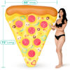 Picture of Greenco Giant Inflatable Pizza Pool Float | Pizza Float for Pool | Pool Floaties & Inflatable Pool Floats | Large Inflatable Lounger for Kids & Adults, Summer Fun for Pool, Lake, Beach, Party, Lounge