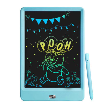 Picture of TEKFUN Doodle Board for Kids LCD Writing Tablet, 8.5in Drawing Board Writing Pad, Toddler Travel Gifts Toys for 3 4 5 6 7 Year Old Girls Boys (Blue)