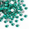 Picture of beadsland Flat Back Crystal Rhinestones Round Gems, Blue Zircon (6.4-6.6mm) SS30/288pcs