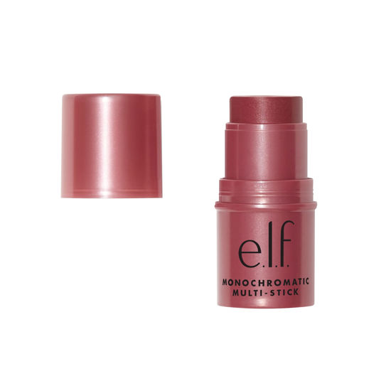 Picture of e.l.f. Monochromatic Multi Stick, Luxuriously Creamy & Blendable Color, For Eyes, Lips & Cheeks, Luminous Berry, 0.155 Oz (4.4g)