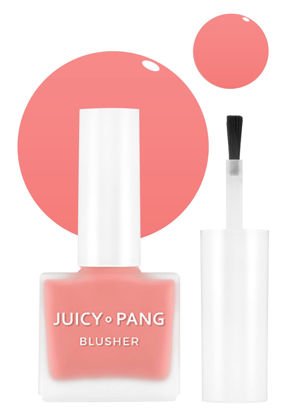 Picture of A'PIEU JUICY-PANG WATER BLUSHER (PK04 - Dewey Grapefruit Pearl) - Korean Liquid Blush For Cheeks K Beauty Makeup