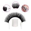 Picture of Easy Fan Volume Lashes Eyelashes Extension 0.03 L Curl 12mm Mega Volume Lash Extensions FADLASH Self Fanning Lash Extension Supplies Lash Trays Automatic Flowering (0.03-L, 12mm)