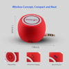 Picture of Portable Mini Speaker for iPhone/iPad/iPod/Tablet, 3W Cellphone Speaker with 3.5mm Aux Input, Clear Loud Sound in Compact Golf Size Body (Passion Red)