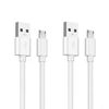 Picture of Qjin 6.5ft Micro USB Charging Cable for Kindle Oasis 10th Gen, Kindle 10th Gen, Kindle Paperwhite 7th Gen and Other Micro-USB Port Kindle E-Readers, 2 Pcs