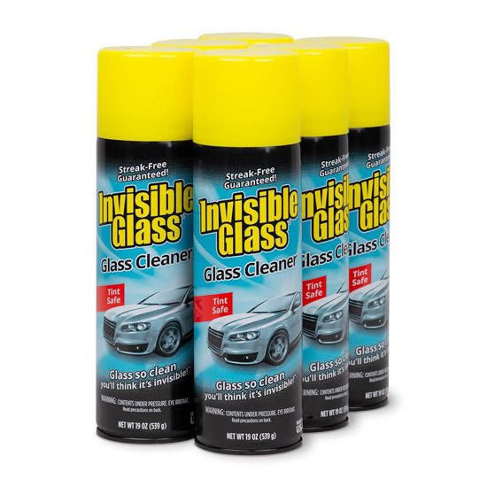 Invisible Glass 91164-6PK 19-Ounce Cleaner for Auto and Home for a  Streak-Free Shine, Deep Cleaning Foaming Action, Safe for Tinted and  Non-Tinted Windows, Ammonia Free Foam Glass Cleaner, Pack of 6