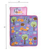 Picture of Funhouse Forest Friends Woodland Kids Nap-Mat Set - Includes Pillow and Fleece Blanket - Great for Girls Napping during Daycare or Preschool - Fits Toddlers, Purple