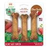 Picture of Nylabone Healthy Edibles Roast Beef Flavor Chew Treats for Dog 3 count Roast Beef Small/Regular