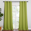 Picture of NICETOWN Room Darkening Window Panels - Fresh Green Thermal Insulated Curtains 90 inches Length for Bedroom (42 inches Width, Double Pieces)