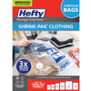 Picture of Hefty Shrink-Pak - 6 Medium Vacuum Storage Bags for Storage for Clothes, Pillows, Towels, or Blankets - Space Saver Vacuum Sealer Bags Ideal Under Bed Storage Solutions