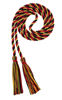 Picture of Honor Cord - Every School Color Available - Made in USA - by Tassel Depot (Black/RED/Gold)