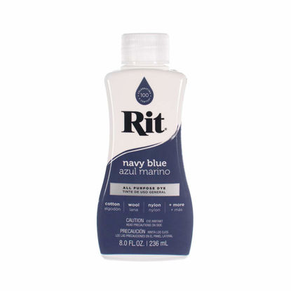Picture of Rit Dye Liquid - Wide Selection of Colors - 8 Oz. (Navy Blue)