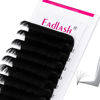 Picture of Eyelash Extension D Curl Easy Fan Volume Lashes 0.07 25-30mm Mixed Tray Faux Mink Lash Extension Self Fanning Blooming Lashes (0.07-D, 25-30 Mix)