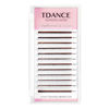 Picture of TDANCE Colorful lashes extension CC Curl 0.07mm Thickness Semi Permanent Individual Eyelash Extensions Volume Lashes Professional Salon Use Mixed 14-19mm Length In One Tray (White,CC-0.07,14-19mm)