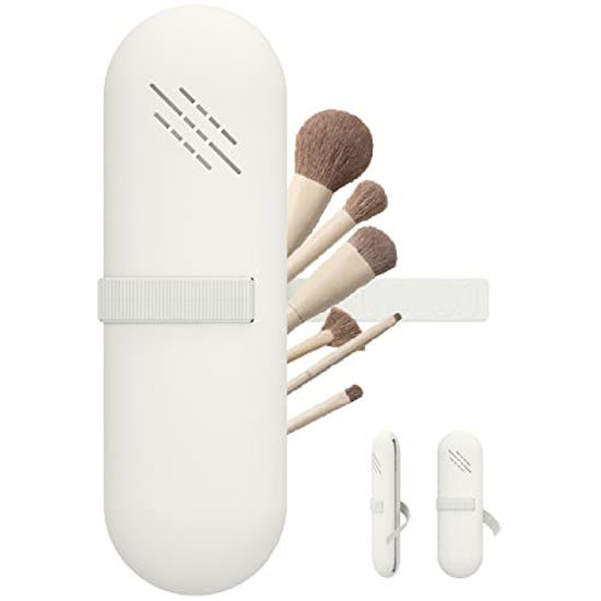 Makeup brush holder pouch hot sale