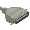 Picture of C2G 06091 IEEE-1284 DB25 Male to Centronics 36 (C36) Male Parallel Printer Cable, Beige (10 Feet, 3.04 Meters)