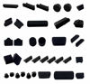 Picture of LAMPVPATH 36 PCS Anti-dust Plugs Computer Port Dust Plugs, 19 Types of Computer Laptop Port Dust Covers Stoppers for Computer PC Laptop(36 PCS in 19 Types)-DO NOT Fit MacBook