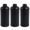 Picture of 3X 1000ml Round Container Darkroom Chemical Storage Bottles Film Photo Developing Processing Equipment 1L