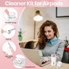 Picture of Laptop Screen Keyboard Earbud Cleaner Kit，Electronics Cleaning Tool for MacBook iPad iPhone Pro Cell Phone,airpod Cleaner kit,Computer Cleaning Tool Kit(Pink)