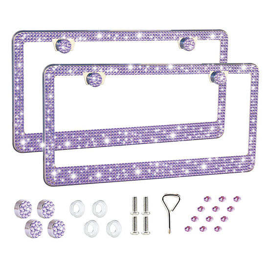 Bling licence on sale plate holder