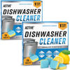 Picture of Dishwasher Cleaner Deodorizer Tablets 48 Pack - Value Size Deep Cleaning Descaler Pods Dish Washer Machine Clean, Heavy Duty & Septic Safe, Natural Limescale Remover, Hard Water, Calcium, Odor, Smell - Double Pack 48 Count