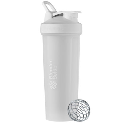 Picture of BlenderBottle Classic V2 Shaker Bottle Perfect for Protein Shakes and Pre Workout, 32-Ounce, White