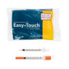 Picture of EasyTouch U-100 Insulin Syringe with Needle, 31G 1cc 5/16-Inch (8mm), Box of 100