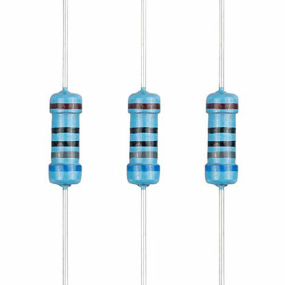 Picture of EDGELEC 100pcs 680 ohm Resistor 1/2w (0.5Watt) ±1% Tolerance Metal Film Fixed Resistor, Multiple Values of Resistance Optional