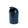 Picture of Umbra 1.25-Gallon Mini Waste Can w/Swing-Top Lid - Small Garbage Bin for Compact Spaces Under Tables & Counters, Miniature Trashcan, Removable Lid for Kitchens Bathrooms Bedrooms Dorms, Dark Blue